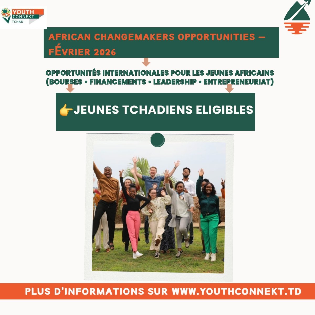 🌍 African Changemakers Opportunities – Février 2026 : Opportunités clés pour la jeunesse africaine